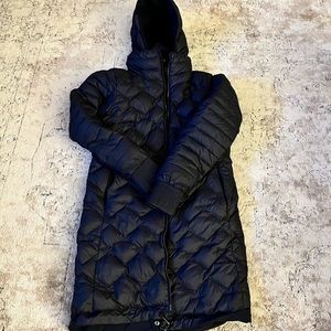 Women’s Columbia reversible long puffer coat